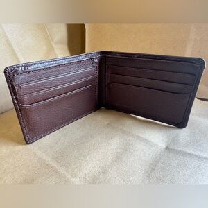 Hollister CO brown wallet